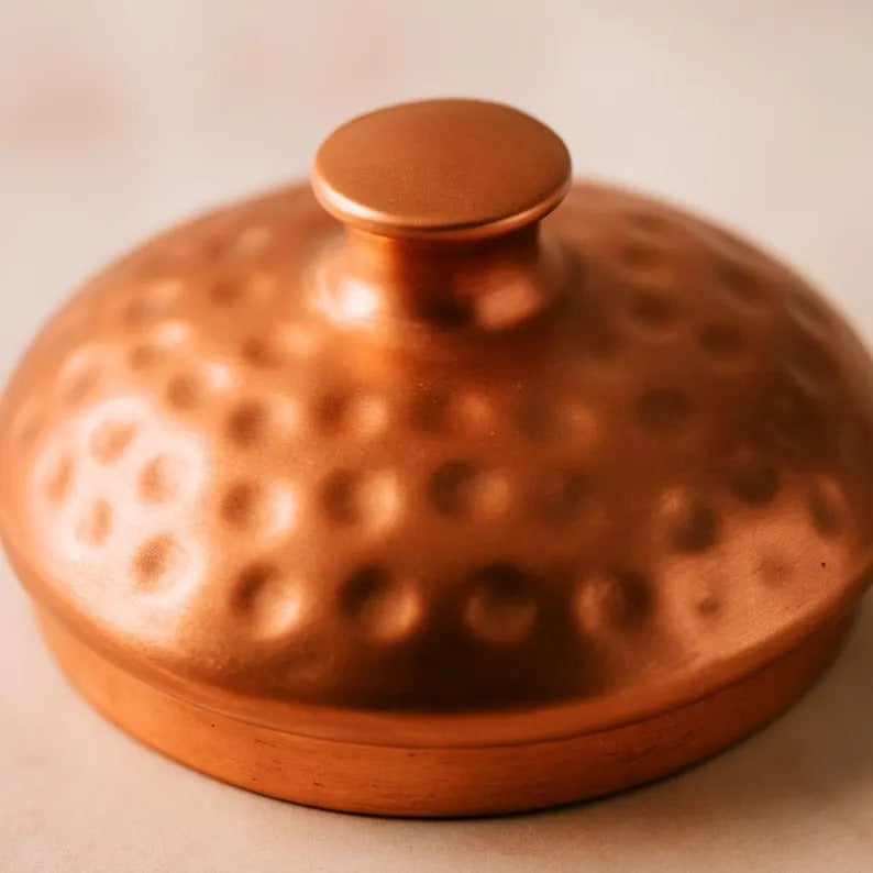 Handmade Pure Copper Jug Set with Tumblers – Ayurvedic Water Pitcher, Traditional Drinkware for Home, Kitchen & Wellness