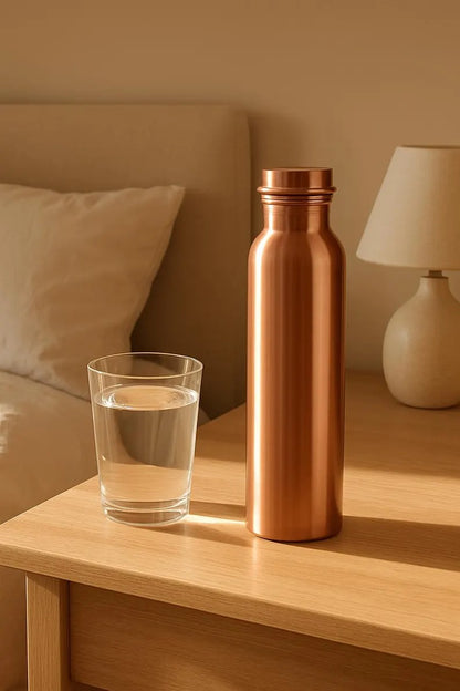 Ayurvedic Copper Water Bottle 100% pure copper