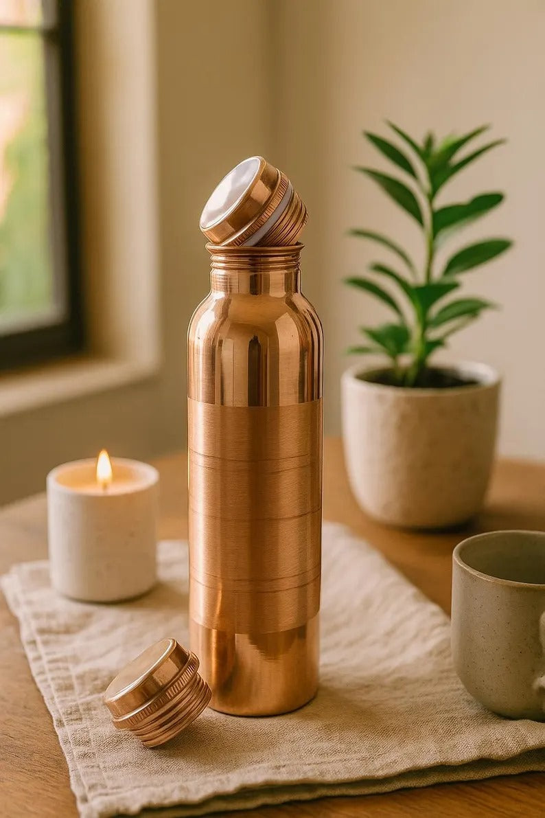 Ayurvedic Copper Water Bottle 100% pure copper